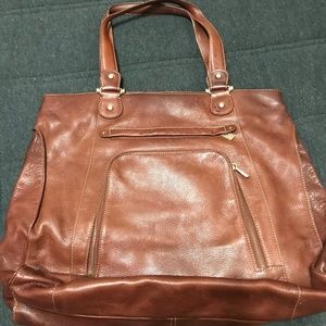 Liz Claiborne Tan Leather Purse